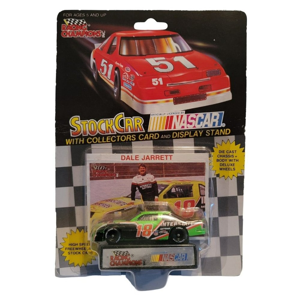 Vintage Racing Champions Dale Jarrett‎ #18 Diecast 1:64 Scale Nascar Interstate